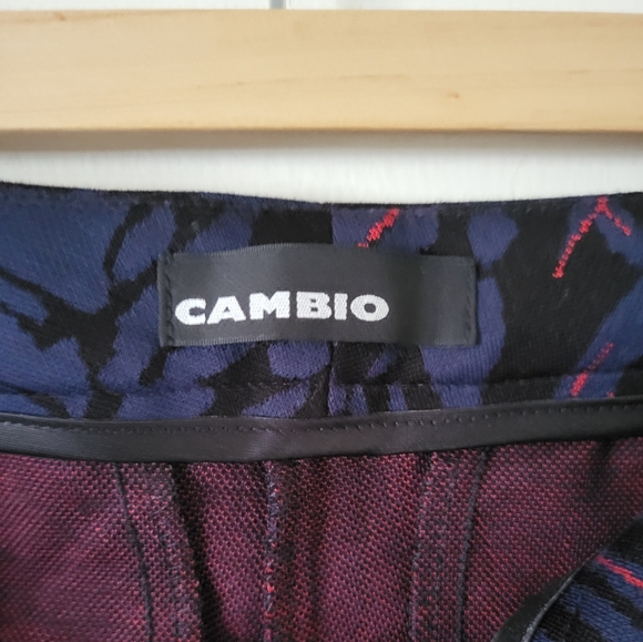 Cambio Rafferty Printed Ankle Pants Size 8 - Picture 10 of 11